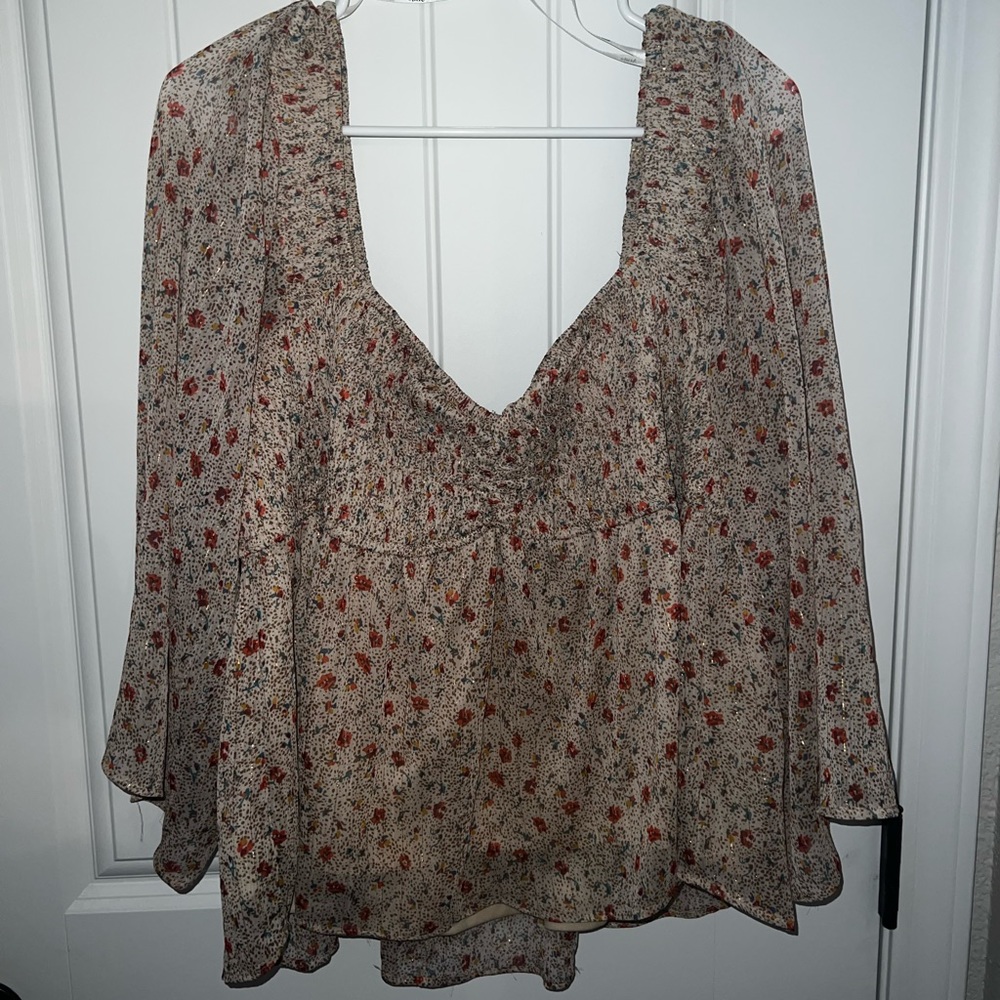 Floral blouse